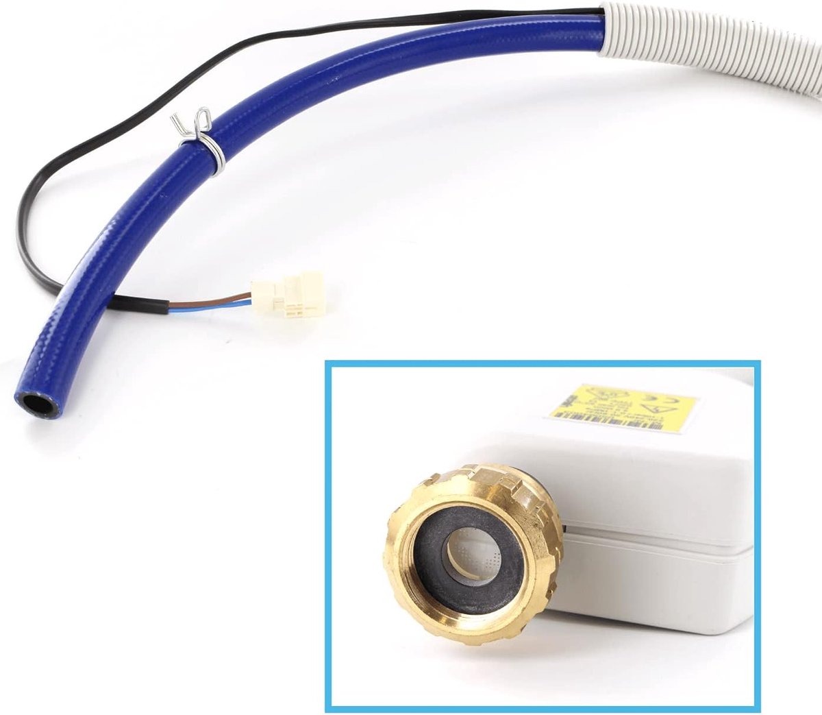 Inlaatdarm 1,8 m - Aquastop - Geschikt voor Miele 7638500/7638501 - Betrouwbare waterafvoer - ShopVlot