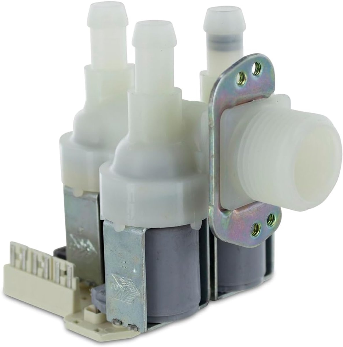 Solenoïdeventiel 3-gang 90° 11,5 mm - Geschikt voor Miele wasmachine - Betrouwbare vervanging - Eenvoudige installatie - ShopVlot