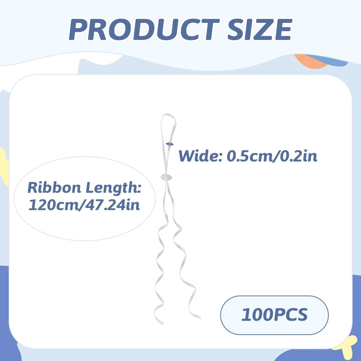 ballonsluitingen 100 stuks - helium met koord - witte en gouden ballonband - ideaal voor feesten - ShopVlot