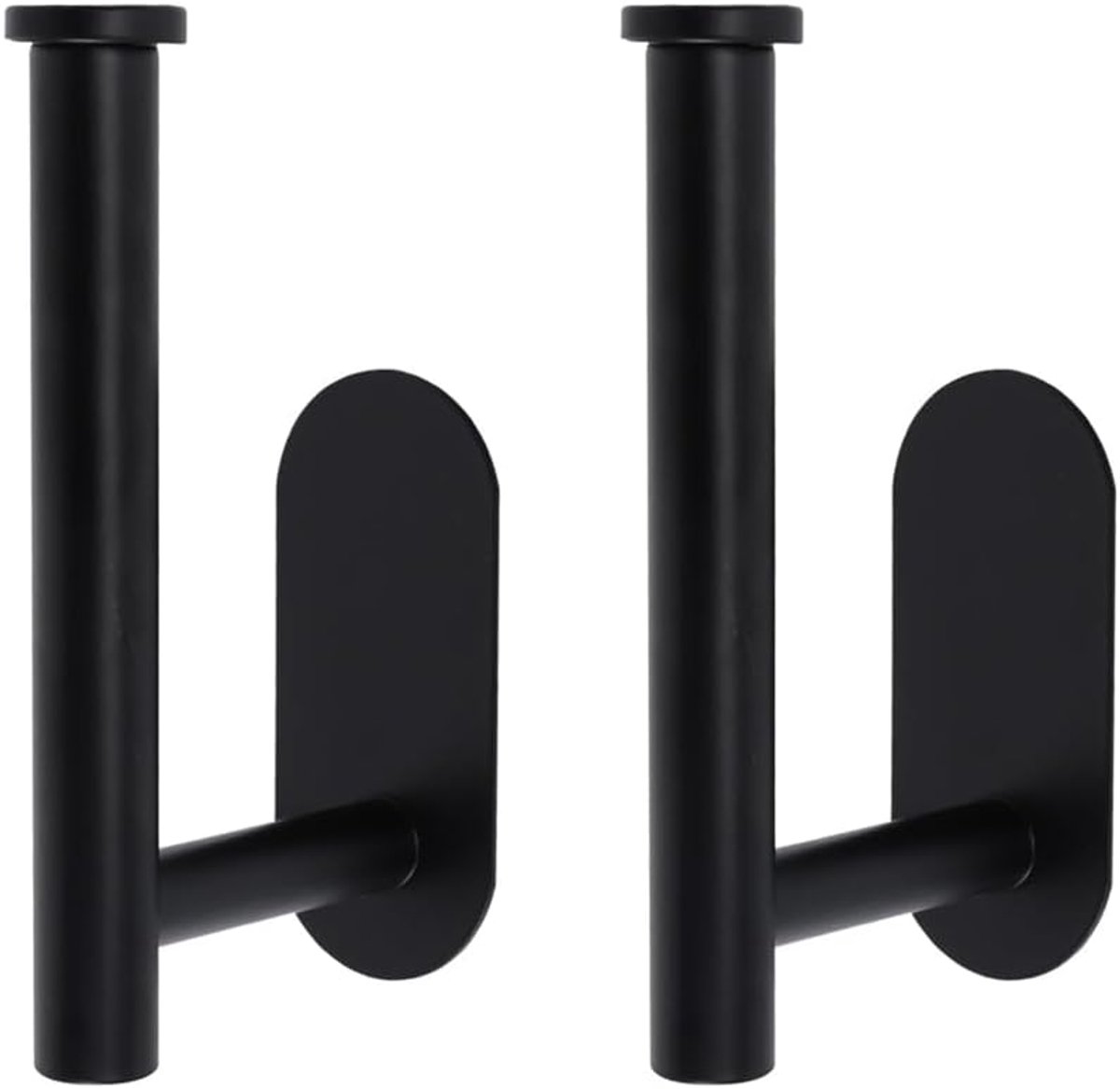 Gordijnhouders 2 Stuks - Zelfklevend - Cilindrisch Design - Voor een Opgeruimde Raamdecoratie - ShopVlot