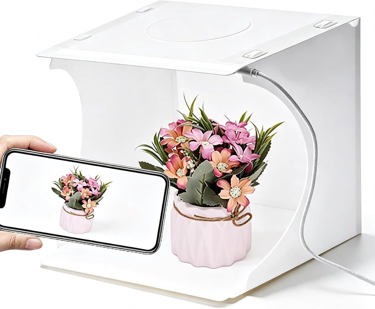 Foto Studio Light Box - Vouwbaar - Waterdicht PP materiaal - Perfecte verlichting voor productfoto's - ShopVlot