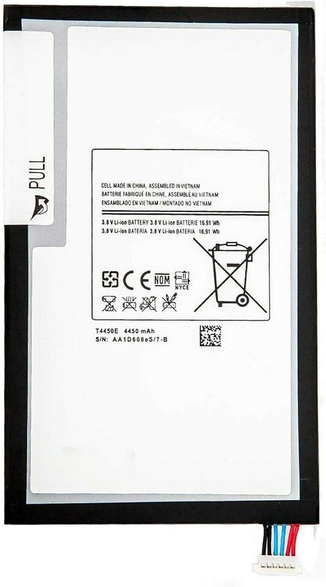 Accu voor Samsung Galaxy Tab 3 8.0 - hoge capaciteit 4450 mAh - inclusief demontageset - ideaal voor vervanging - ShopVlot