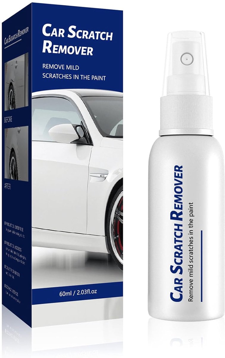Auto Krassen Verwijderaar 60ml - Professionele Reparatiespray - Herstelt Glans en Kleur - ShopVlot