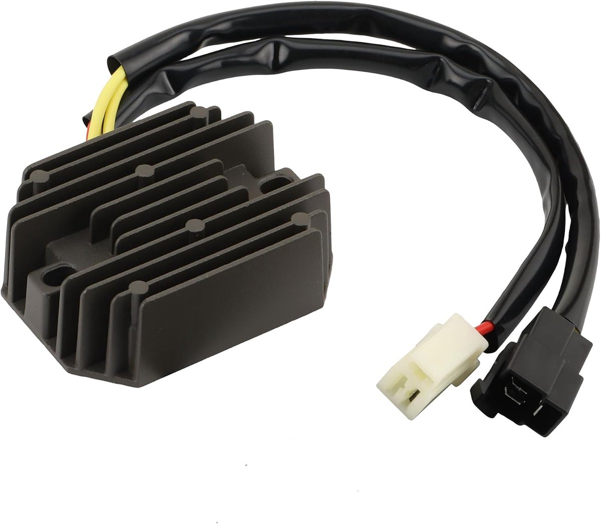 GOOFIT Motorfiets Spanningsregelaar Rectifier Vervanging voor LS650 Boulevard S40 2005 2017 SV650 DR250 DR350 LS400 - ShopVlot