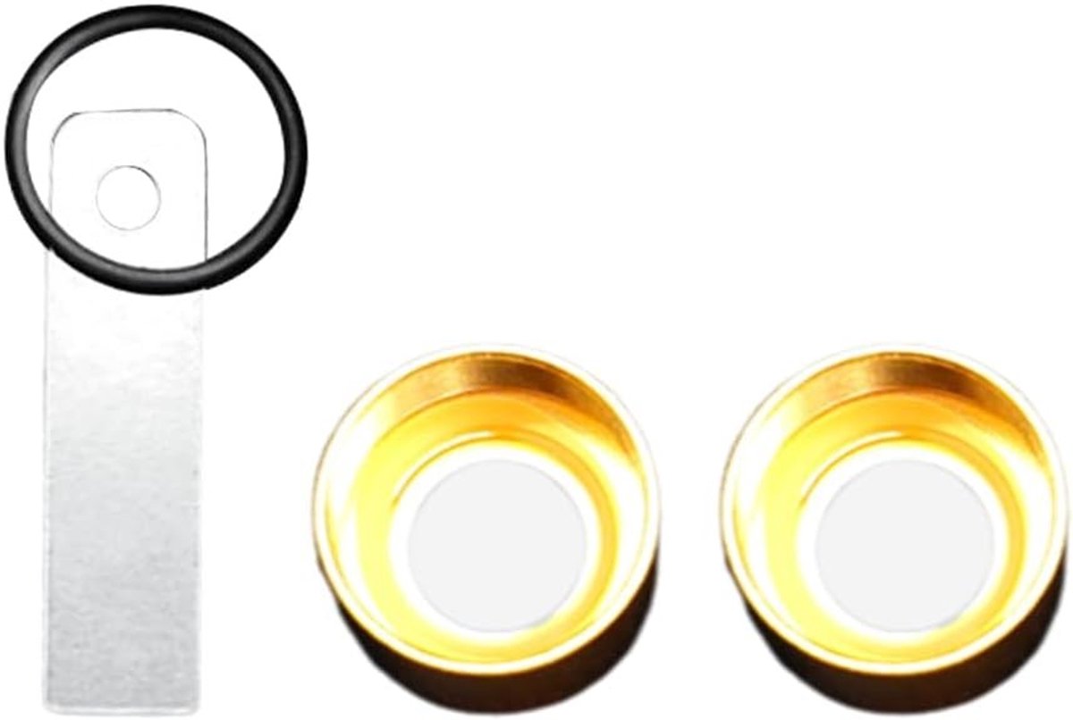 Vervangende 10MM Raamlenzen voor DIY Kits - Geschikt voor Mini 10W, Alpha 10W en Alpha MK2 - 2 Stuks