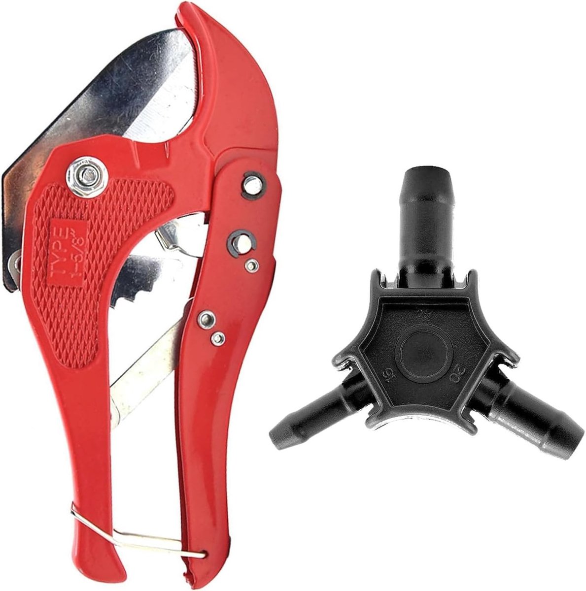 Professionele Pijpschaar Set voor PVC en Multilayer Composietbuizen tot 42 mm - Inclusief Kalibreerhulp en Precisie Snijgereedschap voor Klusprojecten