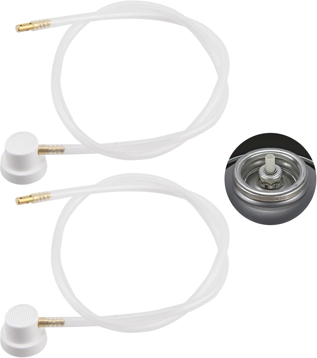 Aerosol Mouth Extension Hose, 50 cm, 4.5 mm Spray Can Extension with 360° Extension Hose, Versatile Spray Hose for - ShopVlot