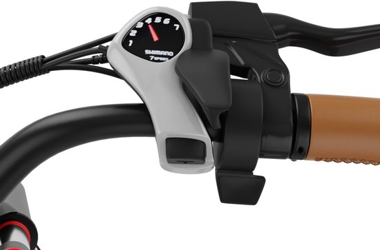 HEADEER BD26195 E-bike - 26*1.95 Inch - 40km actieradius - 350W motor - 48V 13.5Ah accu - Topsnelheid 25 km/u - Wit — afbeelding 3