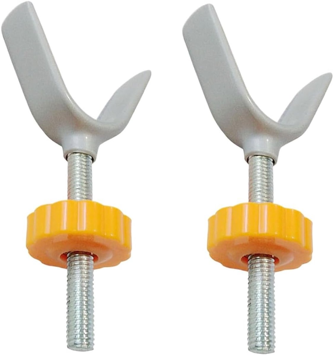 Pack of 2 Y-spindle for stairs protection grille, stair protection, pressure screws, M10, staircase grid, pressure - ShopVlot