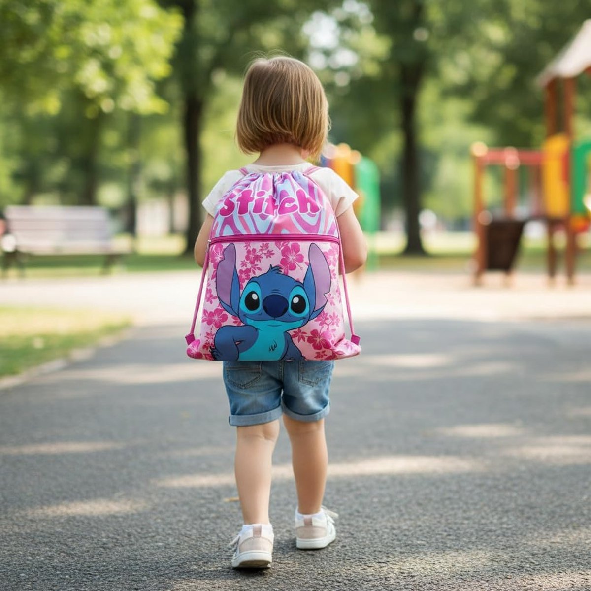 Sports Bag with Handles and Bag for Kids, Drawstring Backpack for Kindergarten, Gym, Swimming Pool, Travel, Shoe Bag - ShopVlot