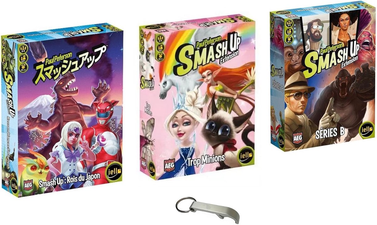 Smash up: Series B + not even dead + Japanese kings + 1 Yoyo Blumie. - ShopVlot