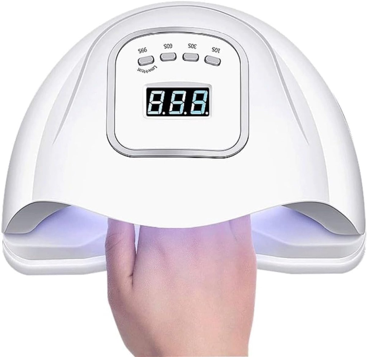 Powerful Nail Polish Lamp Intelligent UV Baking Light Large Space Quick Drying Nail Polish Glue Phototherapy Machine - ShopVlot