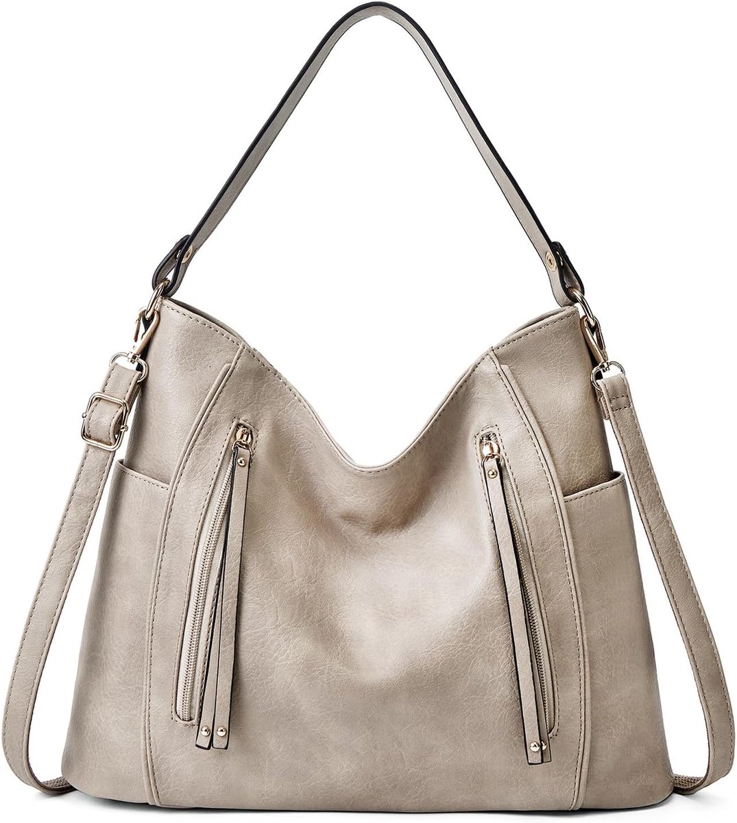 Women Handbags Top Handle Bag Large Vintage Shoulder Bags Tote Fashion Crossbody Shoulder Bags For Ladies Soft PU - ShopVlot