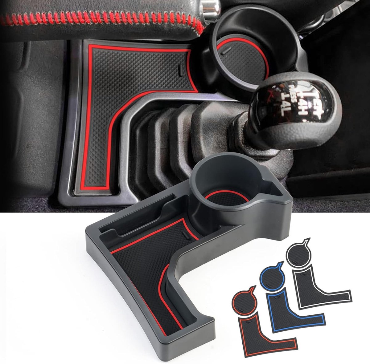 YEE PIN Storage Box Center Console Organizer for Suzuki Jimny 2018-2022 (for Automatic) Armrest Organizer Accessories - ShopVlot