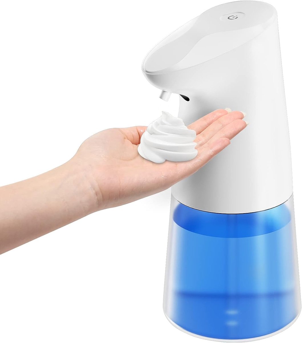soap bottle Soap dispenser 450ml Touchless battery operated soap dispenser 2 adjustable soap dispensing volumes - ShopVlot