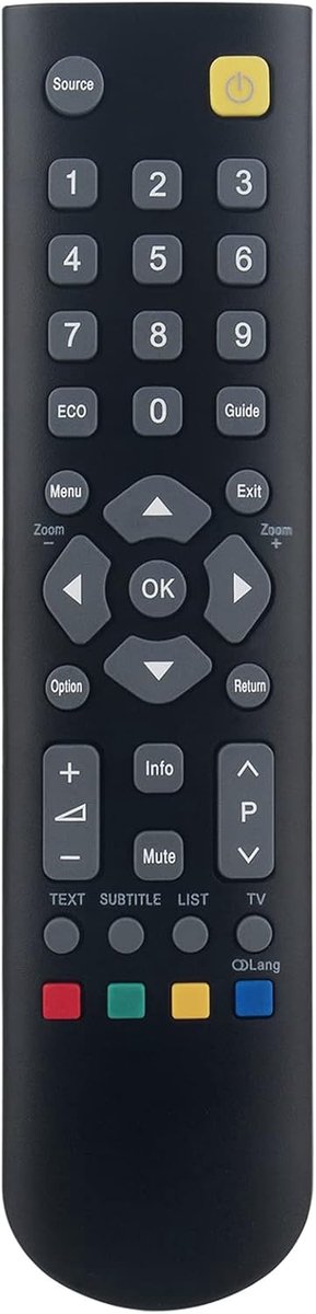 ALLIMITY RC200 Remote Control Replace fit for Hannspree HSG1189 SL40 HSG1187 SK42 HSG1210 HSG1188 HSG1211 SE40 HSG1211 - ShopVlot