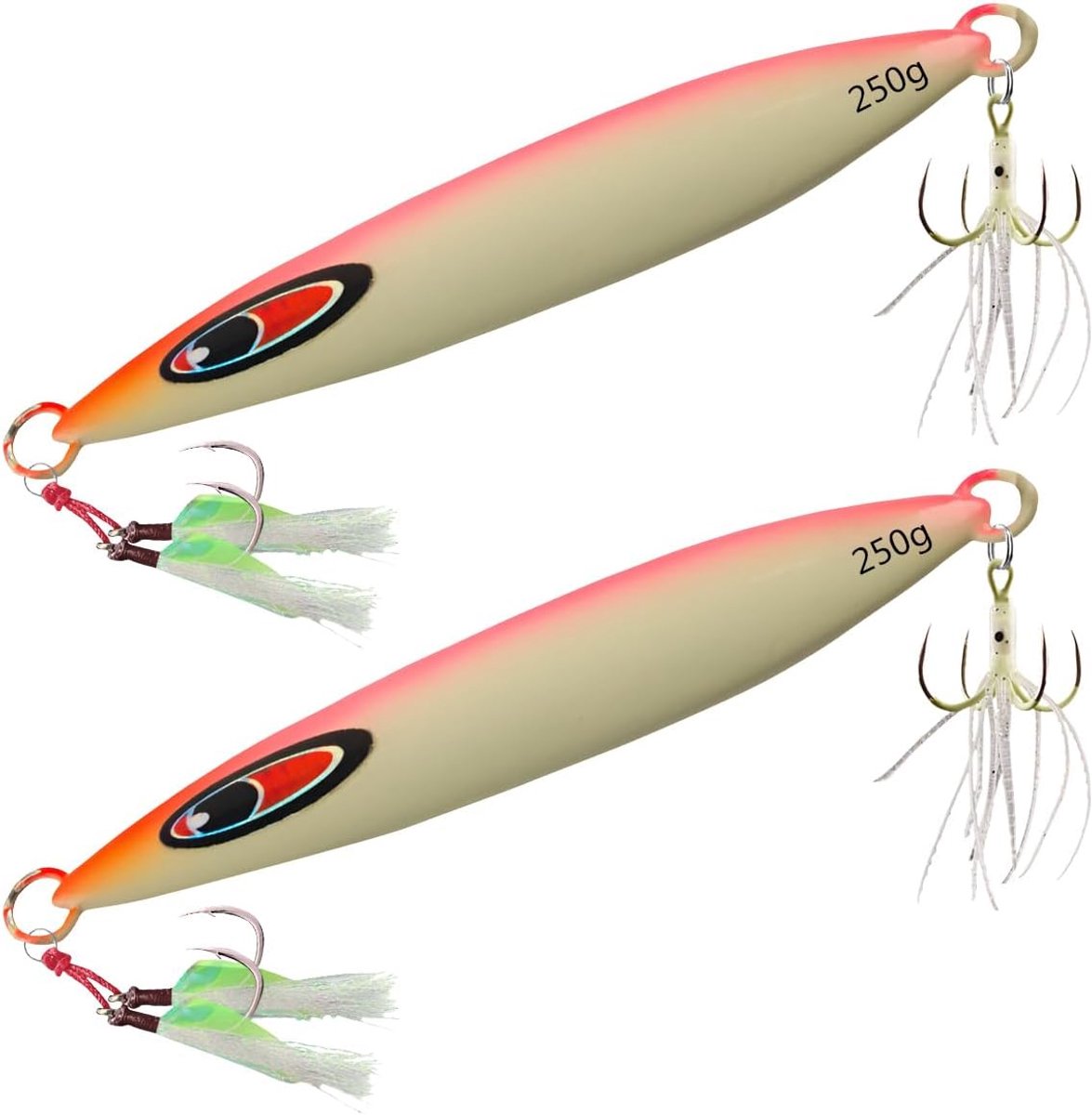 Sinking Deep Sea Fishing Bait, WASAGA 80g/100g/120g/150g/200g/250g/300g fishing bait spinner perfect for fish ribbon - ShopVlot