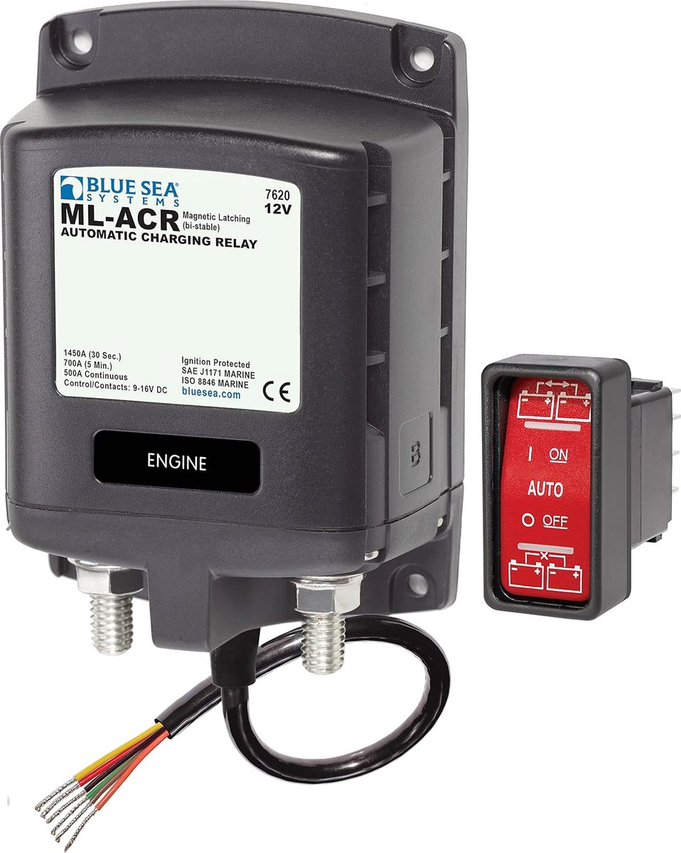 Blue Sea Systems Automatic Charging Relay (ACRs) - ShopVlot