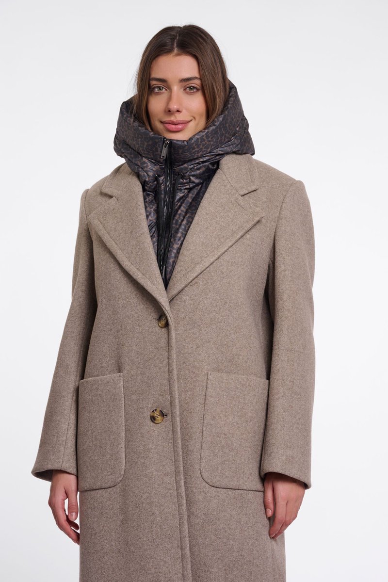 Rino & Pelle Accessories - Tabita hood collar - Panterprint