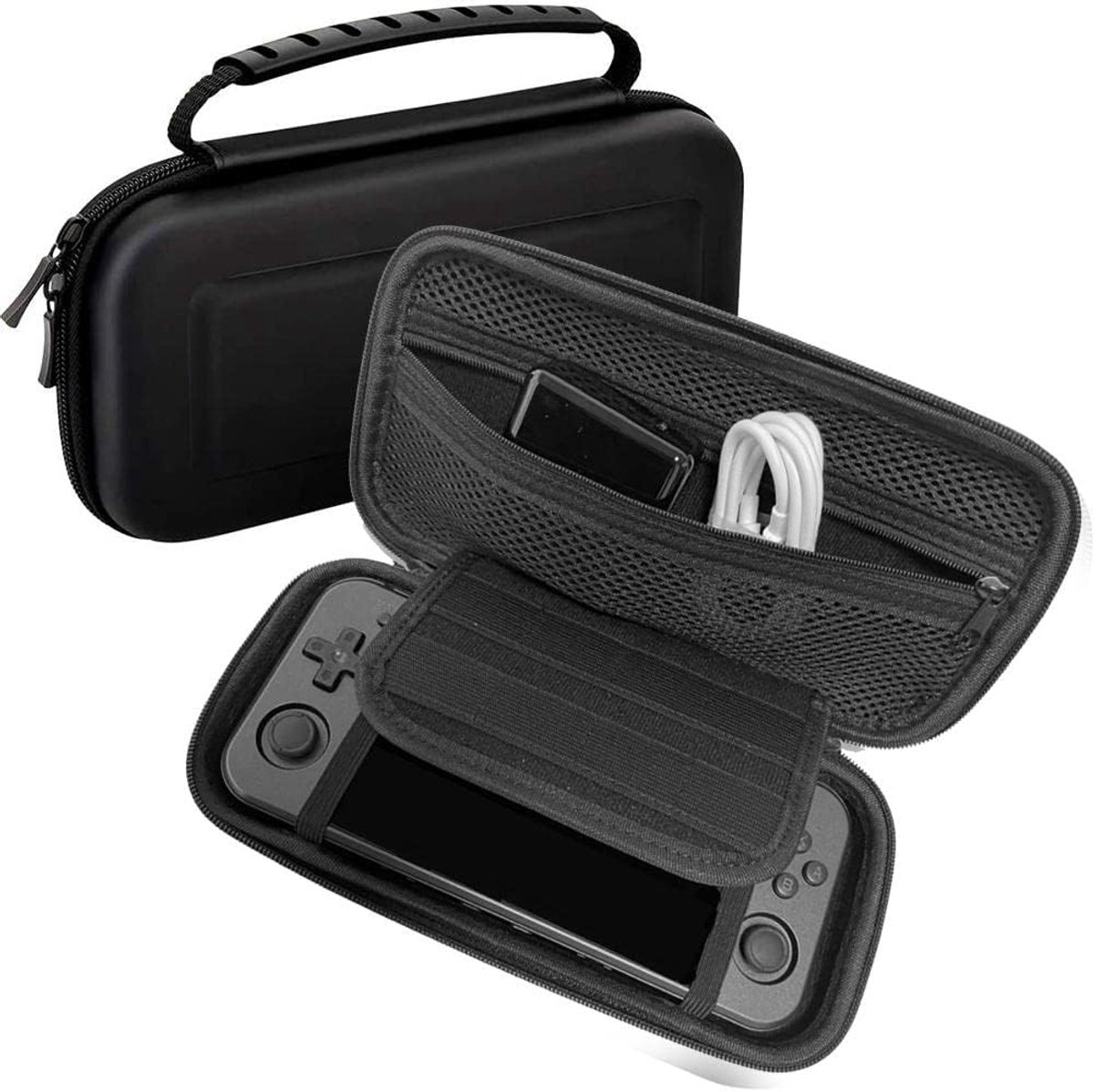 RG552 Game Console Storage Bag EVA Carrying Case Hard Shell Game Bag Shockproof & Waterproof Portable Case - ShopVlot