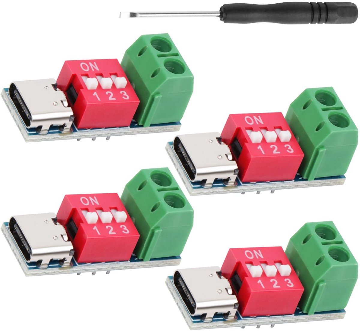 USB-C PD Trigger Board Modul, 5V-20V PD/QC Fast Charging Module - ShopVlot