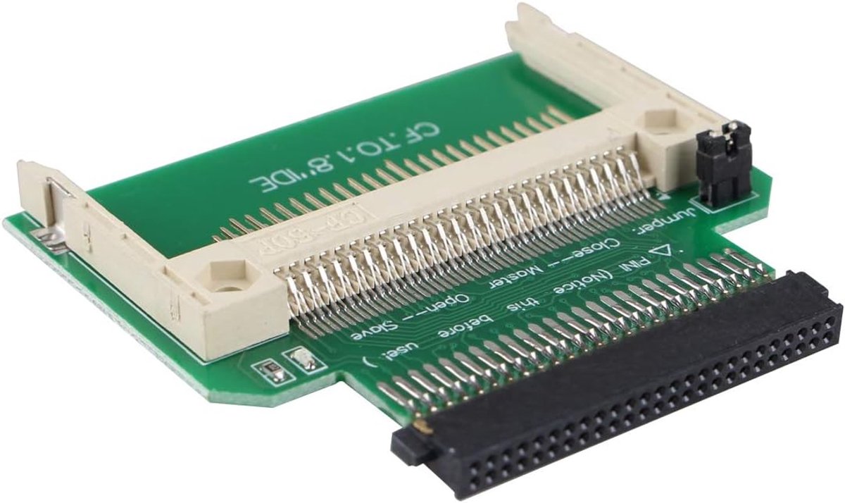 CF to 50 pin 1.8 IDE Adapter CF Compact Flash Memory Card on 50 Pin 1.8 Inch IDE Boot Suitable Hard Drive SSD - ShopVlot