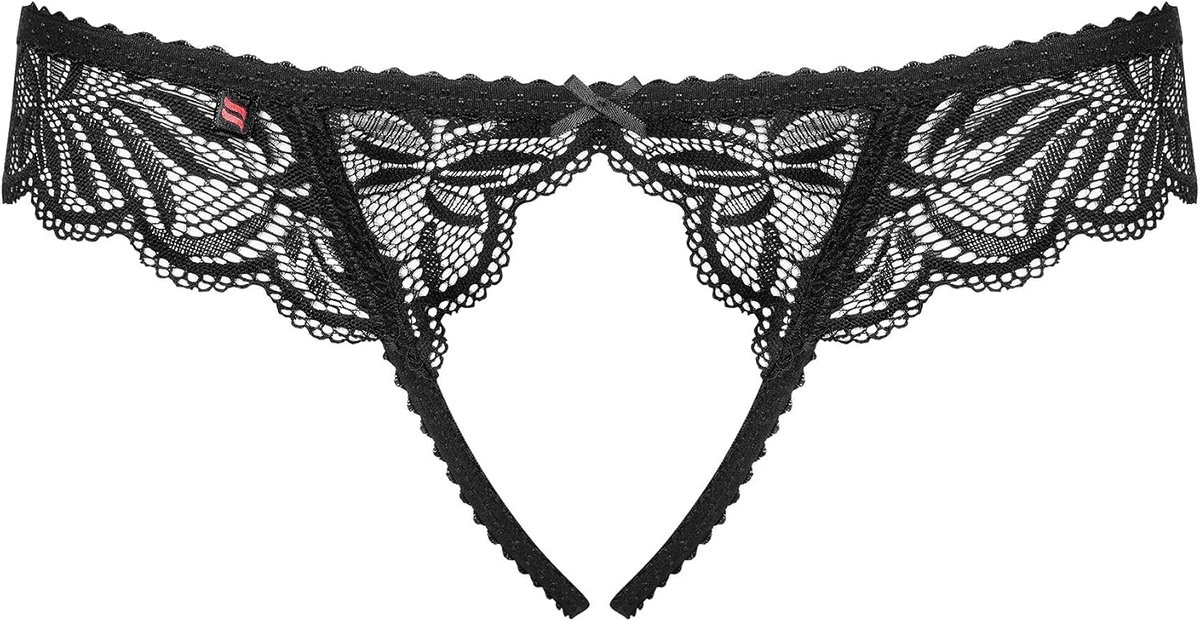 Obsessive Contica Braguitas Abiertas Ladies Tangaches, black (black ) - ShopVlot