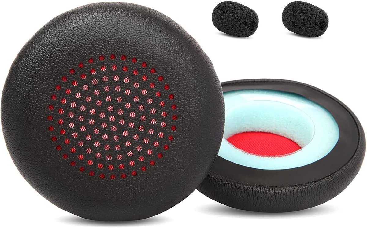 Professional Headphone Replacement Earpads Cushion Headphone Ear Pads Compatible with Plantronics Voyager Focus - ShopVlot
