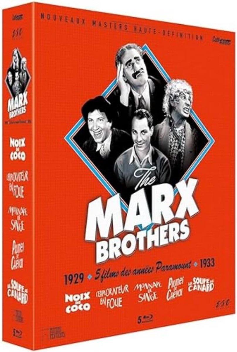 Marx Brothers - 5 Films Des Années Paramount - ShopVlot