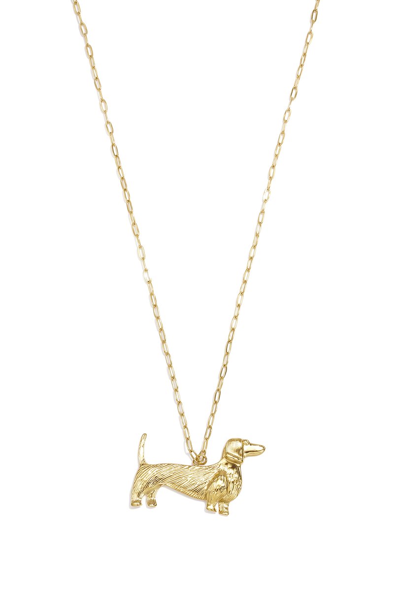 Ketting Teckel - Dachshund - Waterproof en kleurvast - Verstelbaar - 70 tot 72 Centimeter - Damesdingetjes