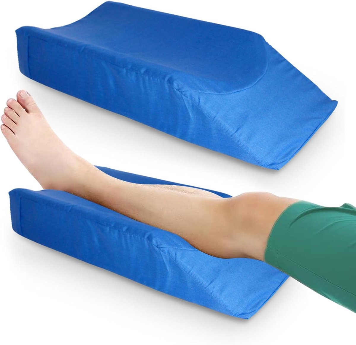 Leg Enhancement Pillow Wedge Pillow High Density Leg Support Knee Support Cushion Ankle Foot Support and Height Pillow - ShopVlot