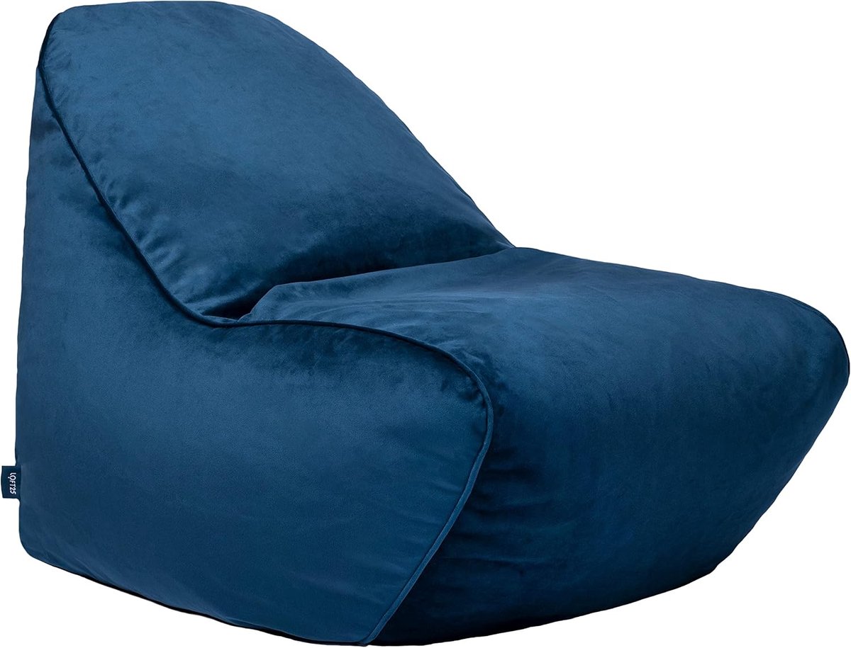 Loft 25 Bean Bag Sofa Chair - Living Room Indoor Velvet Bean Bag Furniture Chair - ShopVlot