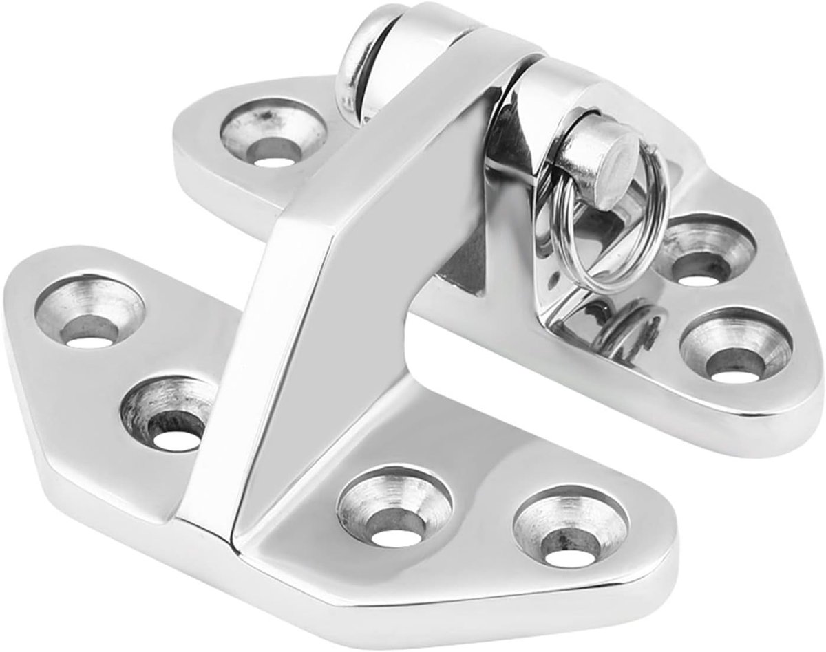 Boat Hatch Hinge Boat Shortside Hinges Marine Hatch Stainless Steel Hatch Hinge Recessed Mounted Hatch Hardware - ShopVlot