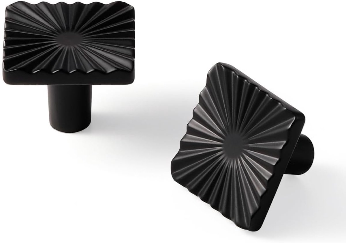 7052-BLK-KNOB-2P - ShopVlot