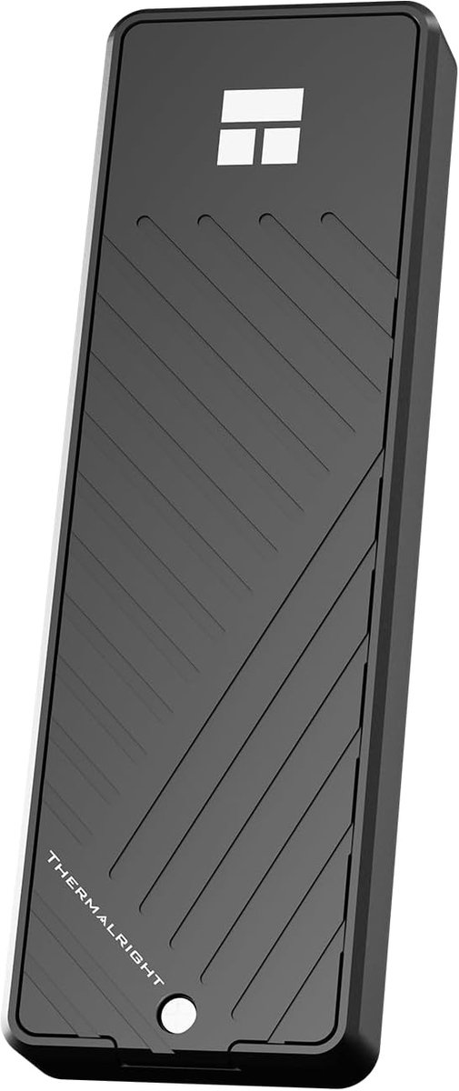 TR-Thermalright HR-EB101 DUAL AC Black M.2 externe SSD, NVMe/SATA dual protocol, aluminium behuizing, 10 Gbit/s type - ShopVlot
