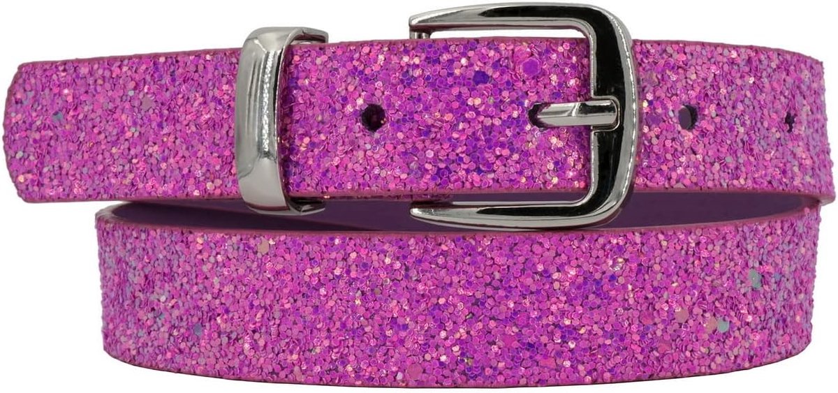 Ice Crystal Belt for Children (6-15 Years, Waist 57-72 cm, Belt Size 65 cm), Modern Glitter Belt for Girls, Children's - ShopVlot