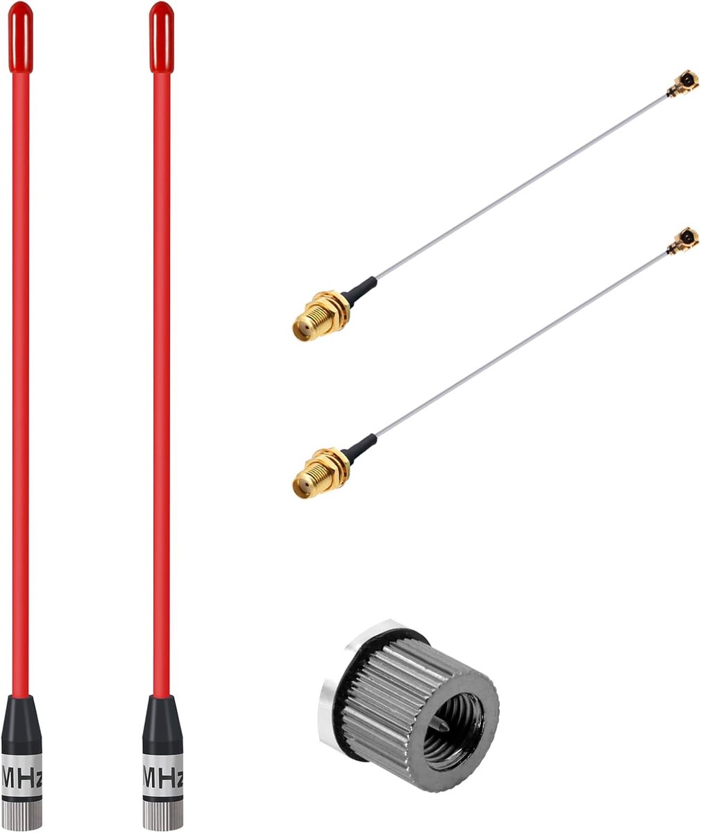 868MHz LoRa Antenna 10dBi for Meshtastic LoRa Long Range Soft Whip Antenna, SMA Male 195mm+ (U.FL IPX) to SMA Female - ShopVlot