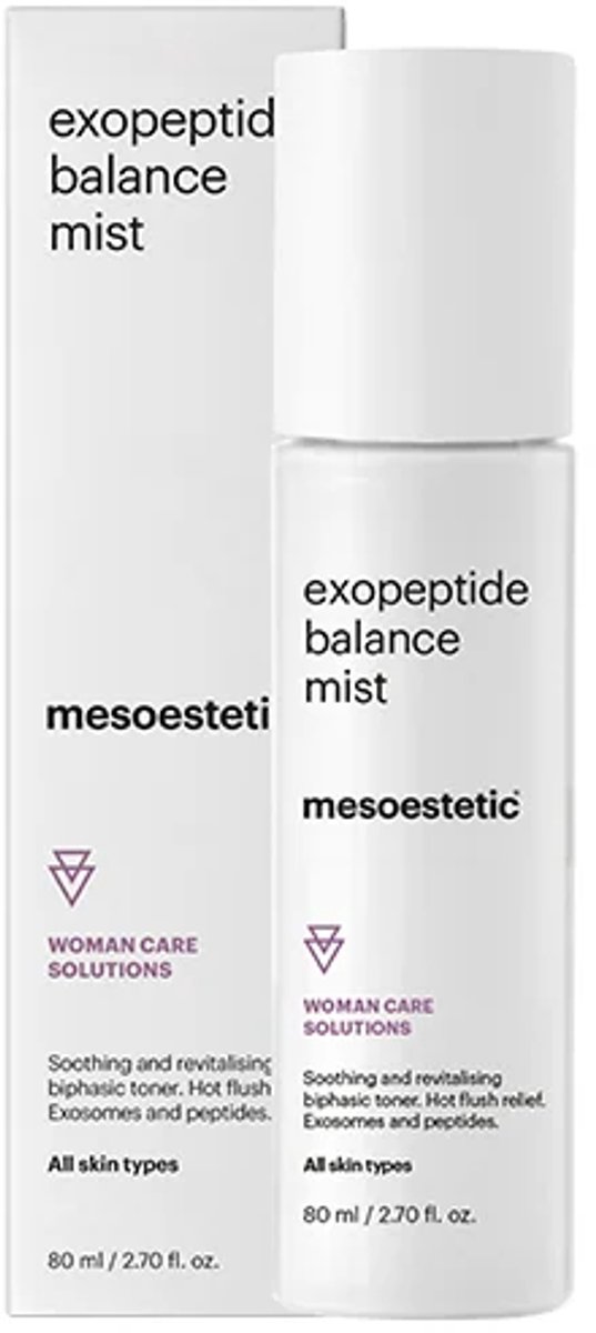 Mesoestetic Exopeptide Balance Mist 100ml – Hydraterende Gezichtsspray – Kalmerende Face Mist voor Gevoelige Huid