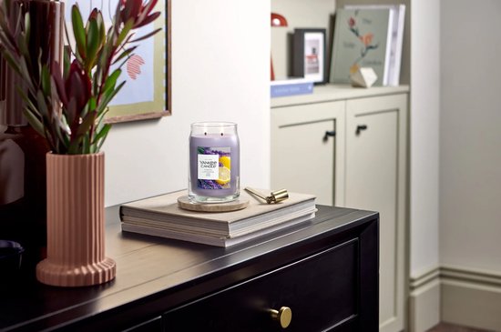 Yankee Candle - Lemon Lavender Large Jar - tot 80 branduren