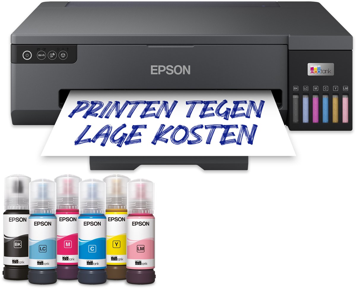 Bol.com Epson EcoTank ET-18100 - Inkttankprinter - Zwart aanbieding