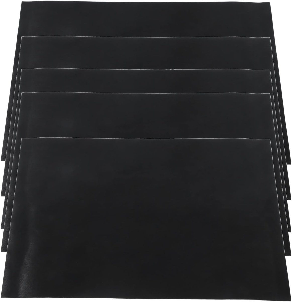 Ovenmat Glasvezel Ovenvoering Bakplaat Bakken en Braden Op Maat Te Knippen 50 x 40 Cm Zwart