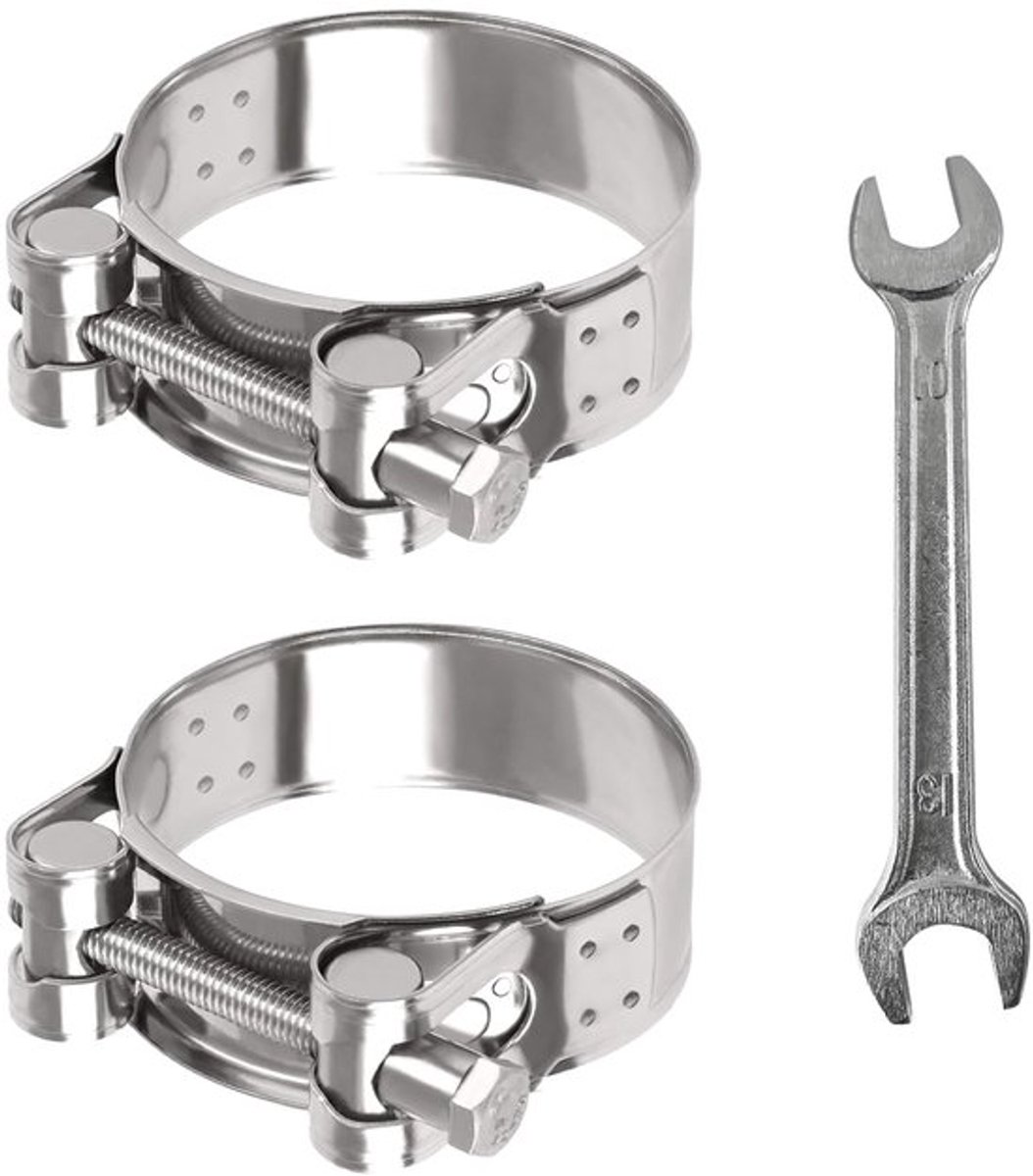 NTHProducts - Hinge Bolt Clamp - Universele Uitlaatslang Klem - Duurzaam en Sterk