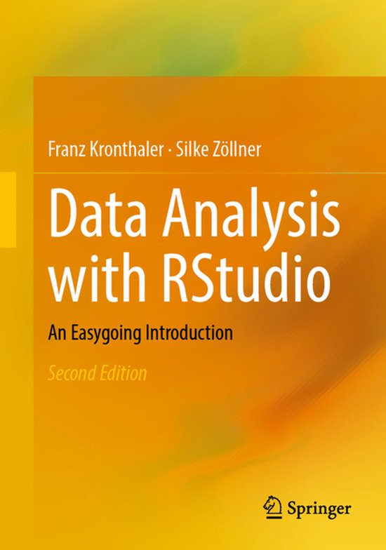 Data Analysis with RStudio - cover