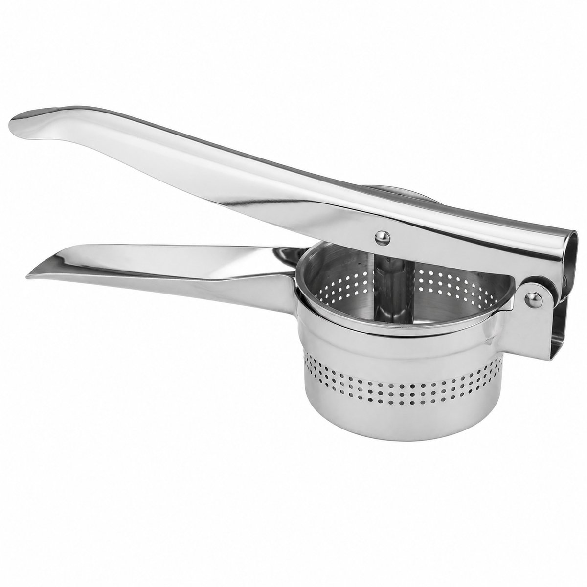 My Green Deal – RVS Aardappelstamper – Robuuste Pureeknijper 27,5 cm – Grote Stamper voor Aardappels & Groenten – Vaatwasserbestendig