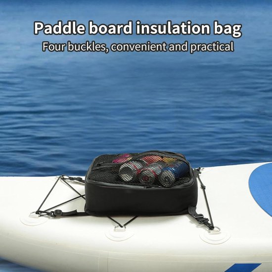 Koel Decktas - Waterdichte Droogzak - Watersport Avonturen - Verstelbare Schouderband - Grote Inhoud - Enkel Kenmerk van KOEL — afbeelding 4