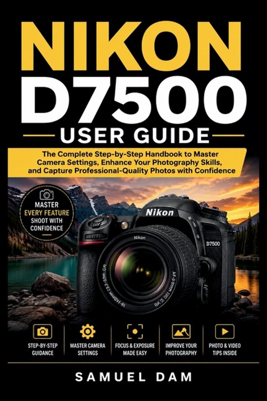 Nikon D7500 User Guide - cover