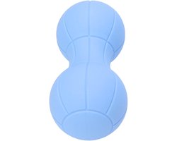 Dubbele Massagebal - Pinda Bal - Spierontspanning Herstel - Dubbele Lacrosse Design - 14 cm - Zwart