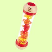 Hape Regenmaker Rood - Houten Rammelaar en Sensorisch Babyspeelgoed vanaf 0 Maanden