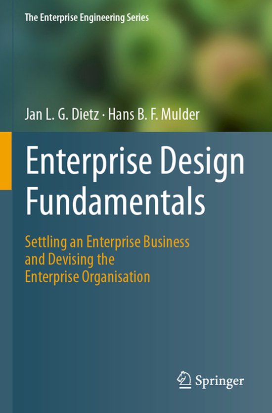 The Enterprise Engineering Series- Enterprise Design Fundame ... - cover