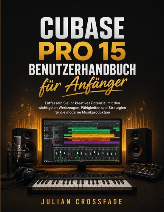 Cubase Pro 15 Benutzerhandbuch für Anfänger - cover